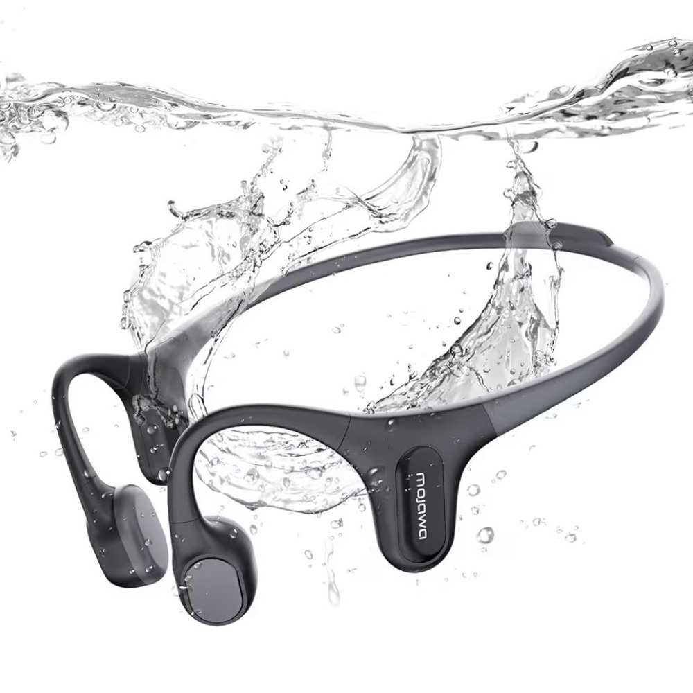 New in Box! Mojawa Bone Conduction Headphones - Black Waterproof
